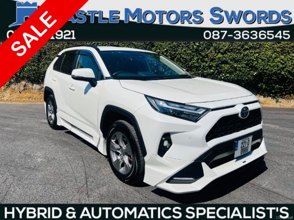Toyota RAV4 SUV, Petrol Hybrid, 2022, White