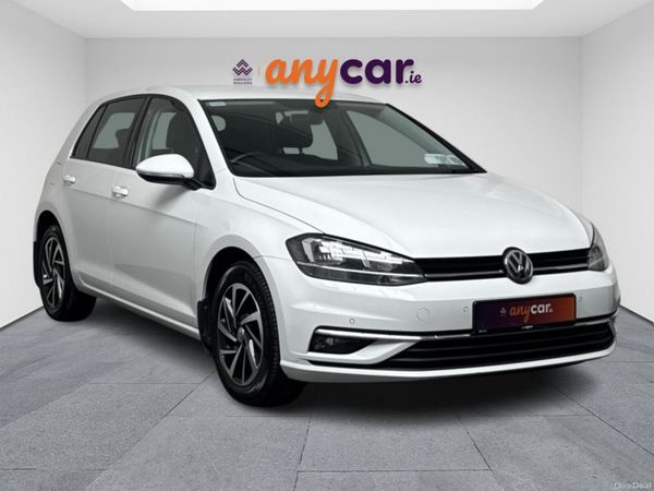 Volkswagen Golf Hatchback, Petrol, 2019, White