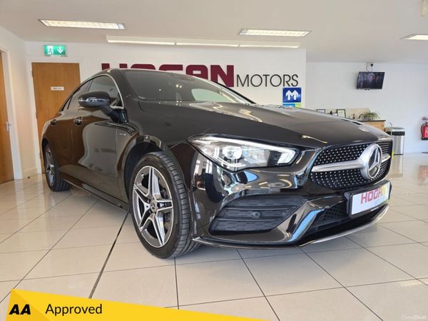 Mercedes-Benz CLA Coupe, Petrol Plug-in Hybrid, 2020, Black