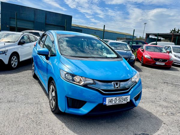 Honda Fit Hatchback, Petrol Hybrid, 2014, Blue