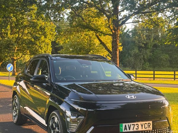 Hyundai KONA SUV, Electric, 2024, Black