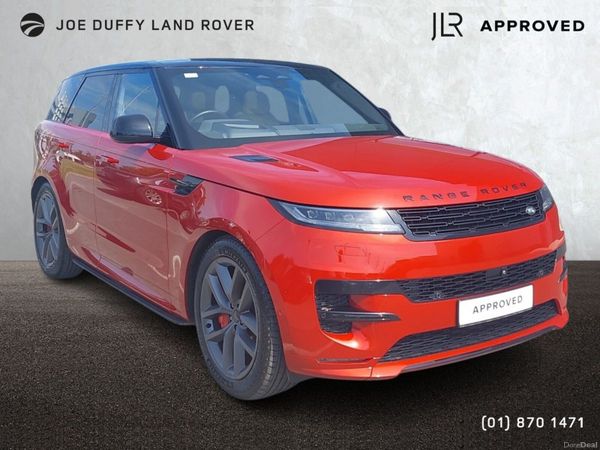 Land Rover Range Rover Sport SUV, Petrol Plug-in Hybrid, 2024, Red