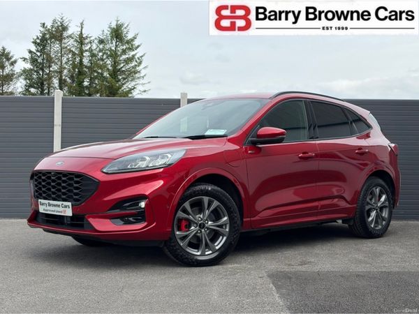 Ford Kuga Hatchback, Petrol Hybrid, 2024, Red