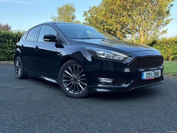 Ford Focus Hatchback, Diesel, 2017, Black