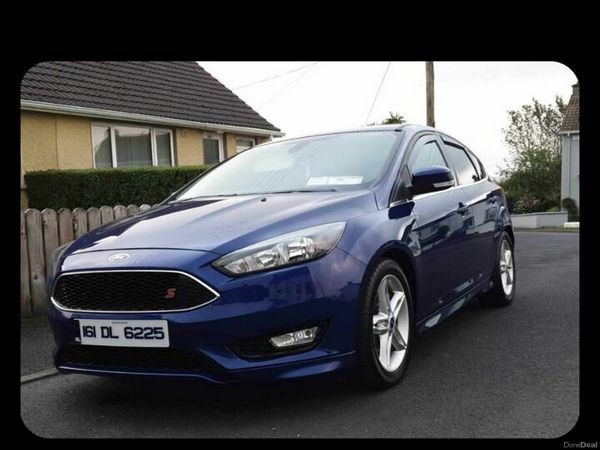 Ford Focus Hatchback, Diesel, 2016, Blue