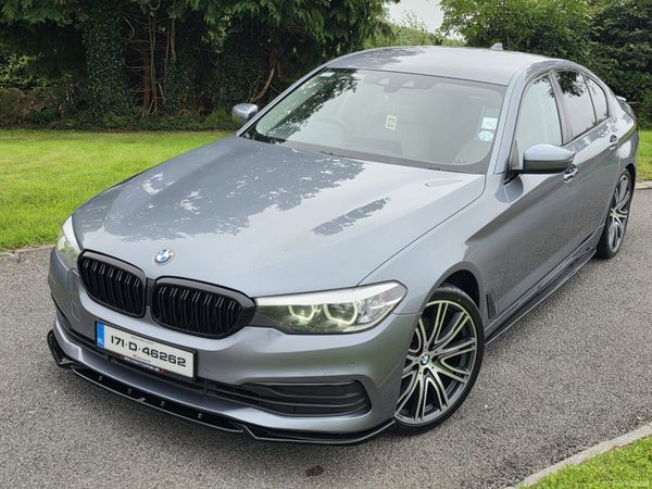 BMW 5-Series Saloon, Diesel, 2017, Blue