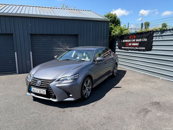 Lexus GS Saloon, Petrol Hybrid, 2016, Grey