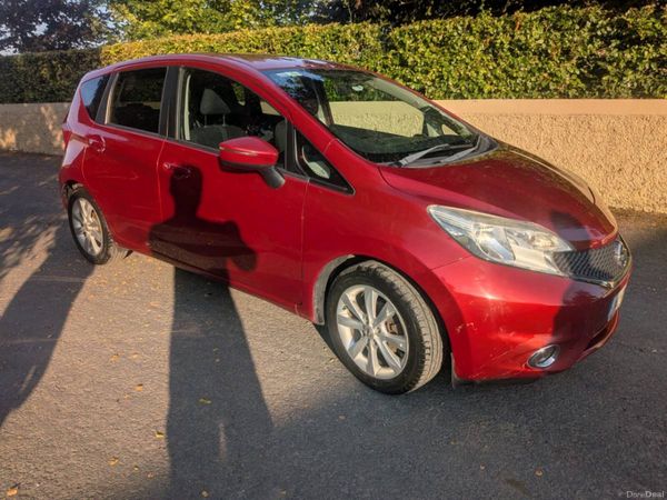 Nissan Note MPV, Diesel, 2014, Red