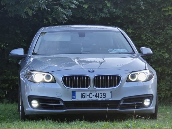 BMW 5-Series Saloon, Diesel, 2016, Silver