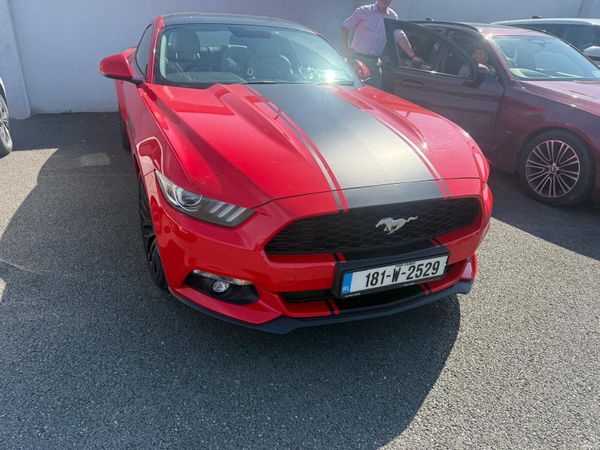 Ford Mustang Coupe, Petrol, 2018, Red
