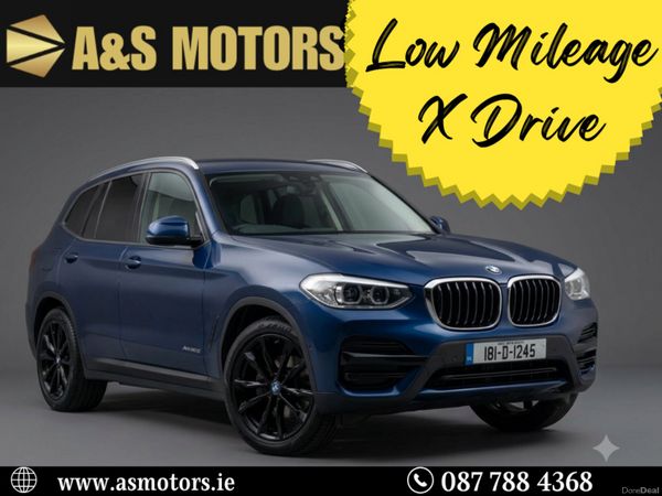 BMW X3 SUV, Diesel, 2018, Blue