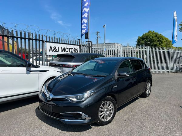 Toyota Auris Hatchback, Petrol Hybrid, 2016, Black