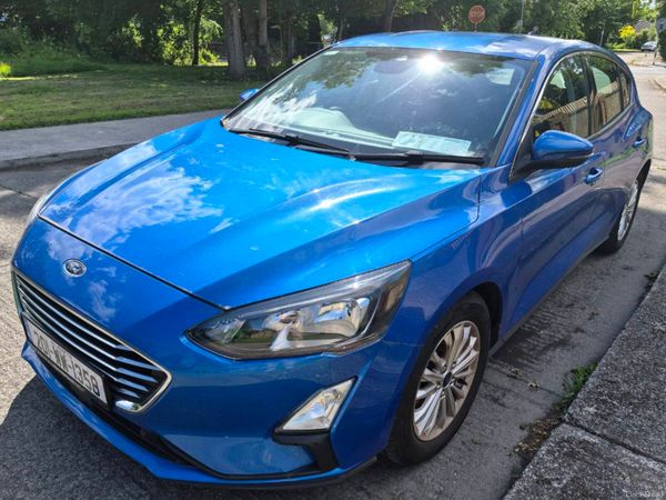 Ford Focus Hatchback, Petrol, 2020, Blue