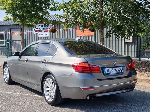 BMW 5-Series Saloon, Diesel, 2014, Grey