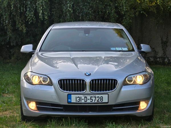 BMW 5-Series Saloon, Diesel, 2013, Silver