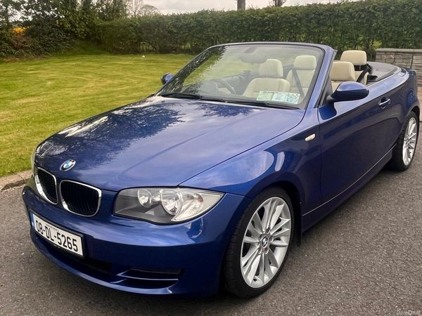 BMW 1-Series Convertible, Diesel, 2008, Blue