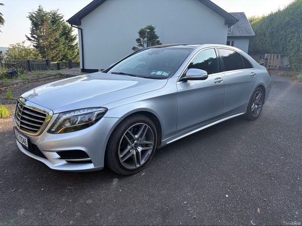 Mercedes-Benz S-Class Saloon, Diesel, 2017, Silver