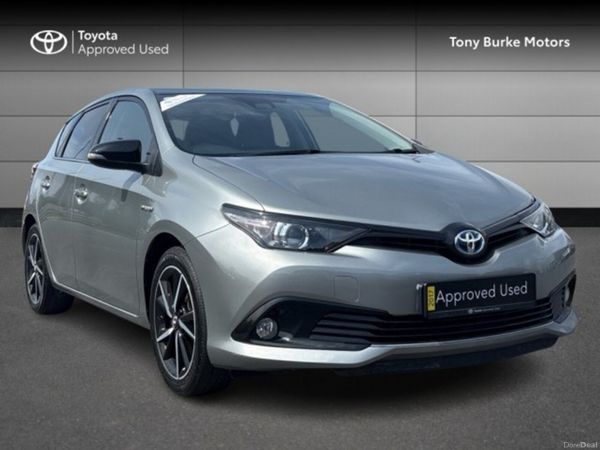 Toyota Auris Hatchback, Petrol Hybrid, 2017, Grey