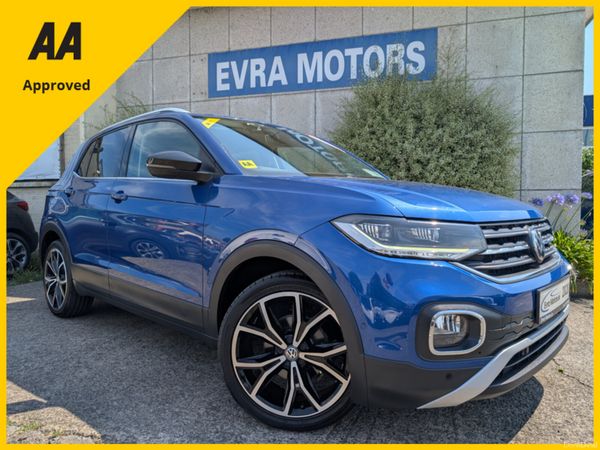 Volkswagen T-Cross SUV, Petrol, 2020, Blue