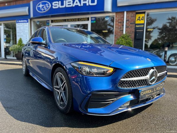 Mercedes-Benz C-Class Saloon, Petrol Plug-in Hybrid, 2024, Blue