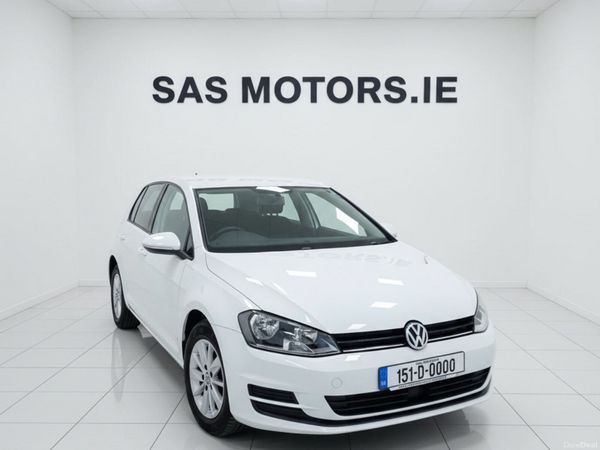 Volkswagen Golf Hatchback, Petrol, 2015, White