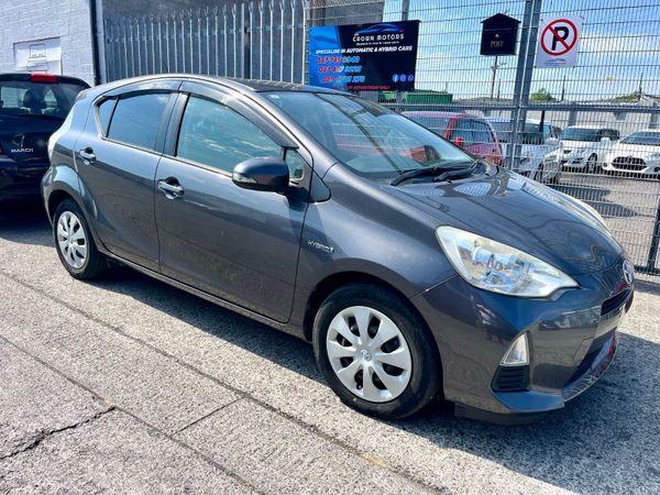 Toyota Aqua Hatchback, Petrol Hybrid, 2013, Grey