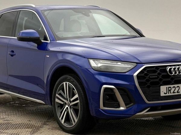Audi Q5 SUV, Diesel Hybrid, 2022, Blue