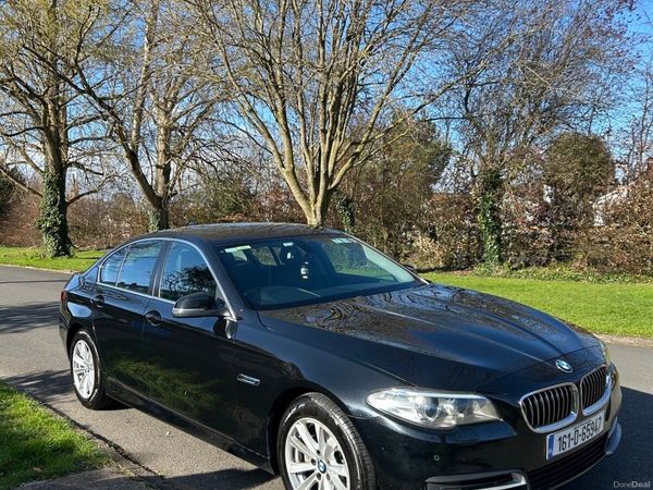BMW 5-Series Saloon, Diesel, 2016, Black