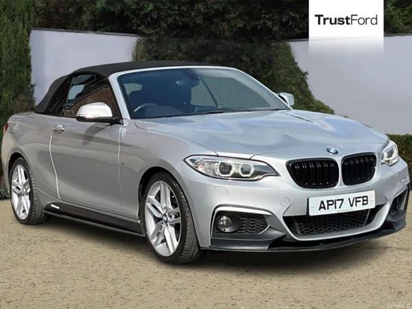 BMW 2-Series Convertible, Diesel, 2017, Silver