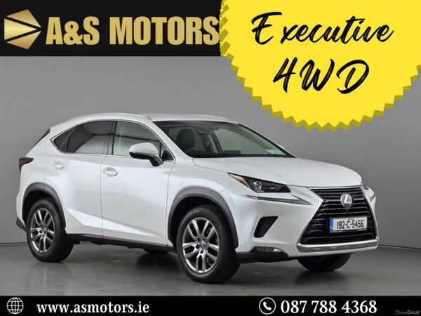 Lexus NX SUV, Petrol Hybrid, 2019, White