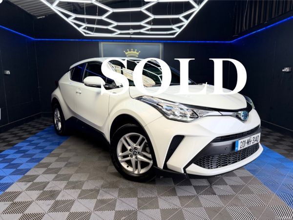 Toyota C-HR Hatchback, Petrol Hybrid, 2020, White