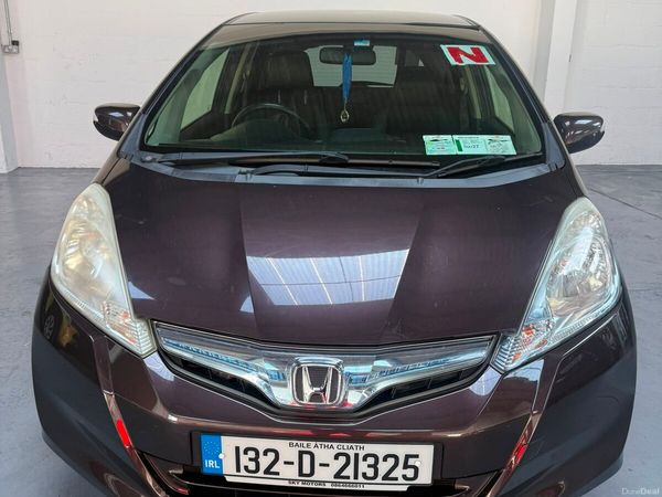 Honda Fit Hatchback, Petrol Hybrid, 2013, Brown