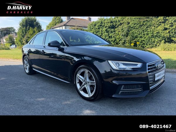 Audi A4 Saloon, Diesel, 2016, Black