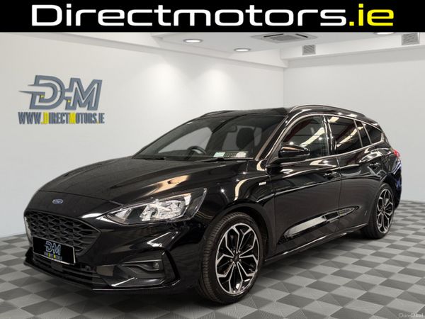 Ford Focus Estate, Petrol Hybrid, 2021, Black
