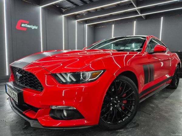Ford Mustang Coupe, Petrol, 2018, Red