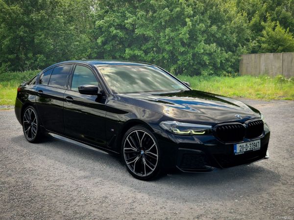 BMW 5-Series Saloon, Diesel, 2021, Black