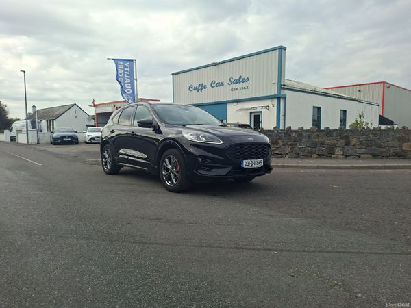 Ford Kuga SUV, Petrol Plug-in Hybrid, 2023, Black