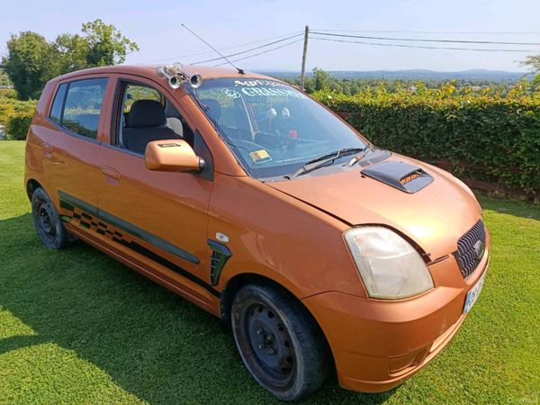 Kia Picanto Hatchback, Petrol, 2005, Orange