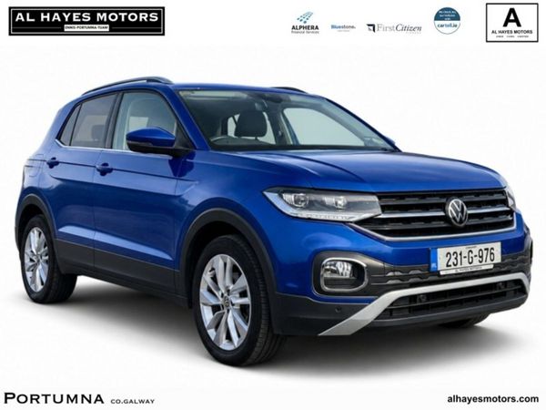 Volkswagen T-Cross SUV, Petrol, 2023, Blue