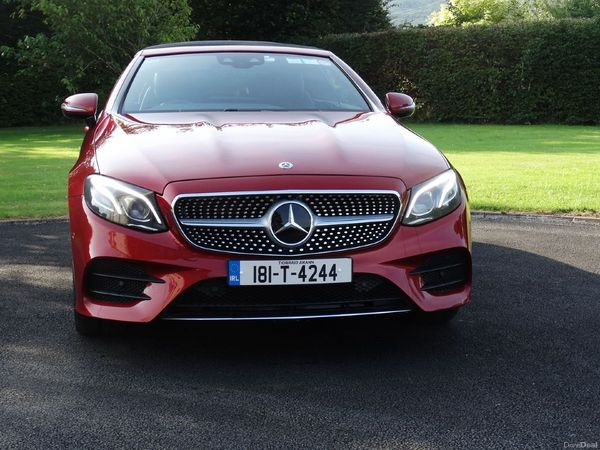 Mercedes-Benz E-Class Convertible, Diesel, 2018, Red