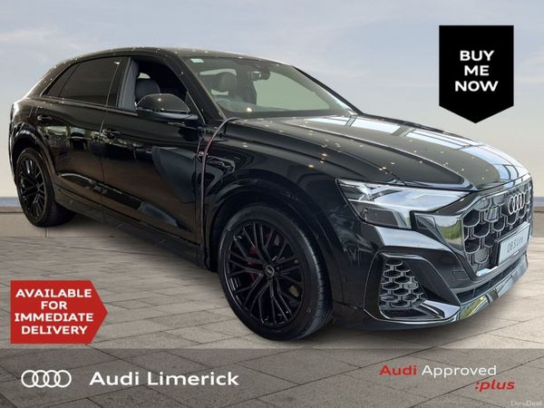 Audi Q8 SUV, Petrol Plug-in Hybrid, 2026, Black