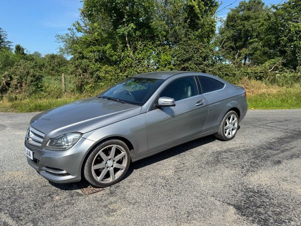 Mercedes-Benz C-Class Coupe, Diesel, 2013, Silver