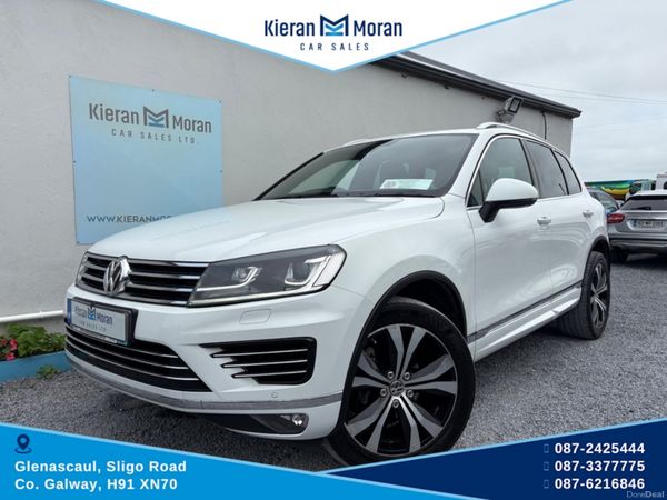 Volkswagen Touareg SUV, Diesel, 2017, White