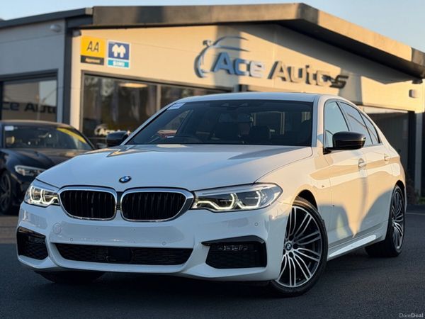 BMW 5-Series Saloon, Diesel, 2019, White