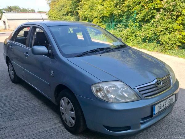 Toyota Corolla Saloon, Petrol, 2004, Grey
