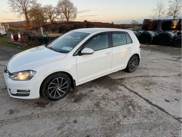 Volkswagen Golf Hatchback, Diesel, 2015, White