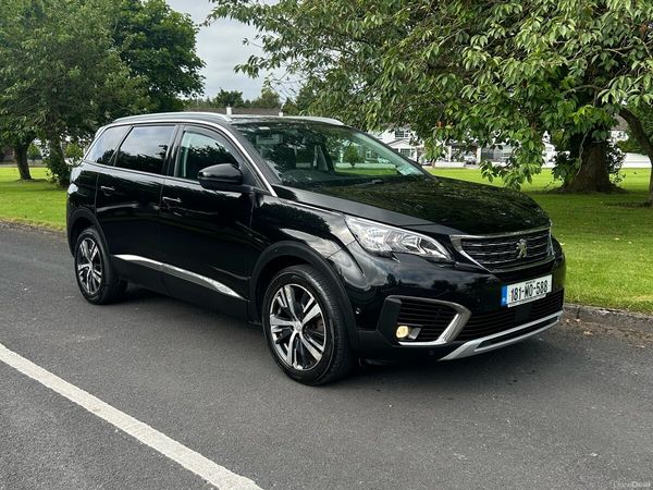 Peugeot 5008 MPV, Diesel, 2018, Black