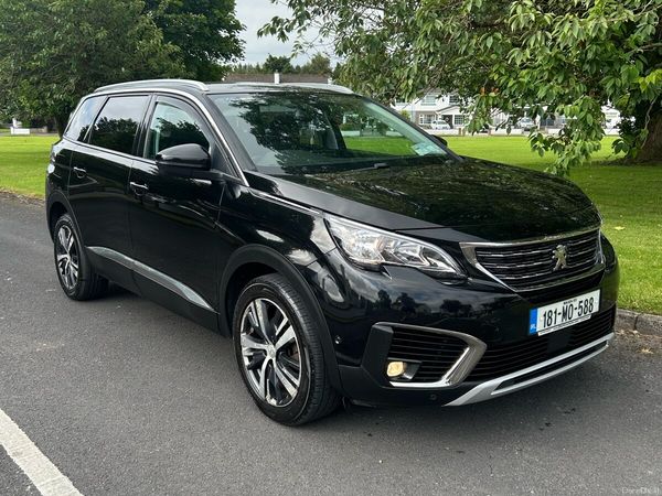 Peugeot 5008 MPV, Diesel, 2018, Black