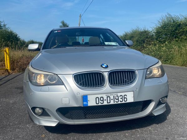 BMW 5-Series Saloon, Diesel, 2009, Silver
