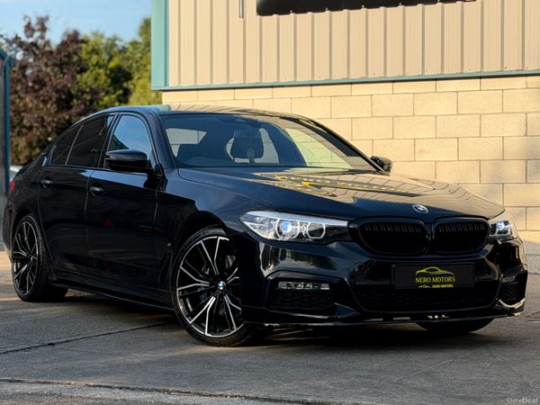 BMW 5-Series Saloon, Petrol Plug-in Hybrid, 2017, Black